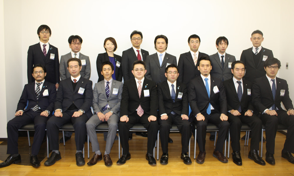 事務所開き：２０１３年度　一般社団法人新潟青年会議所　正副理事会構成メンバー