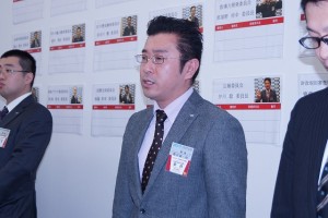 JC宣言文唱和の渡辺委員