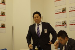 オブザーバーとして出席された田中室長