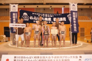 団体戦、６年生の部、優勝おめでとうございます。