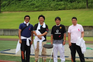 サッカー談義にも花が咲きました